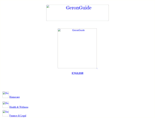 Tablet Screenshot of geronguide.com